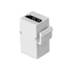 HDMI Keystone Jack, MOERISICAL 5 Pack HDMI Keystone Insert Female to Female Coupler Adapter (White)