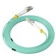 LC to LC Fiber Patch Cable 7 Meter, 1Pack VANDESAIL OM4 Gigabit Fiber Optic Cables Multimode Duplex 50/125 OFNR